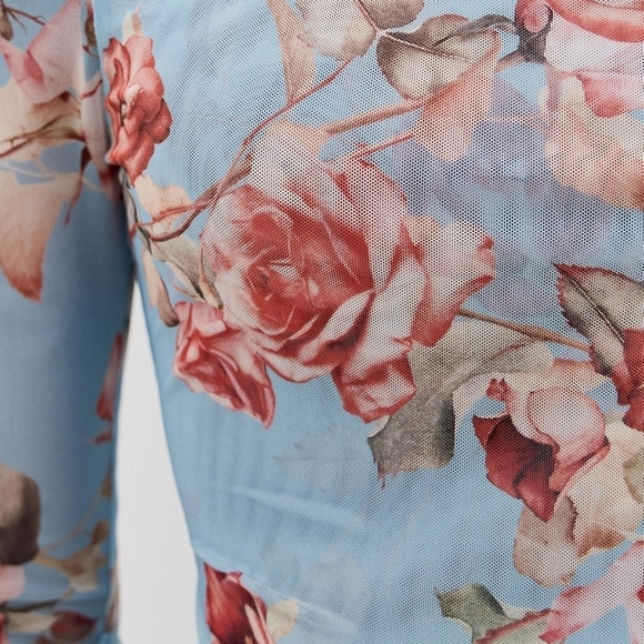 L'AGENCE Peonie Off Shoulder Thong Bodysuit - Picture 6 of 10